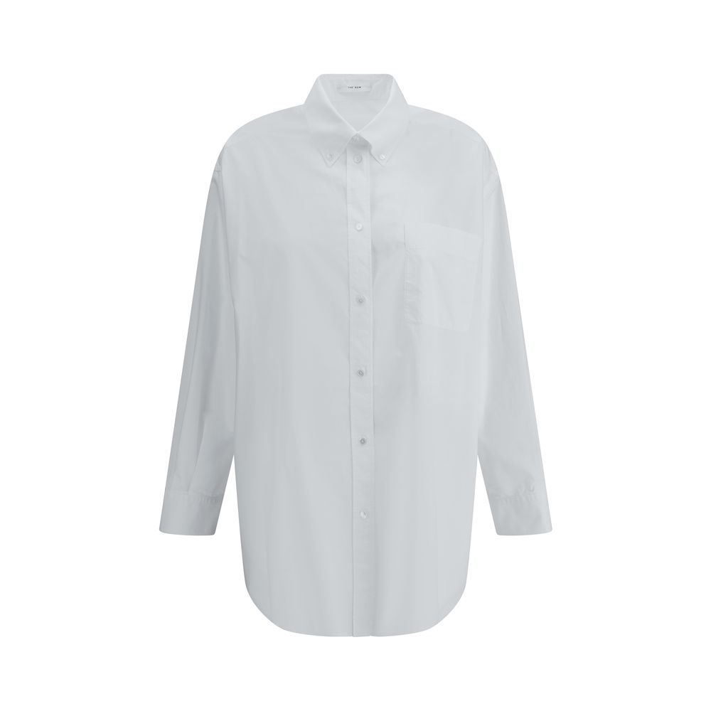 The Row White Cotton Dress Shirt