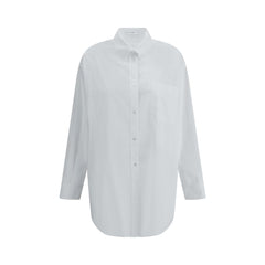 The Row White Cotton Dress Shirt