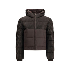 Fendi Brown Cotton Shell Jacket