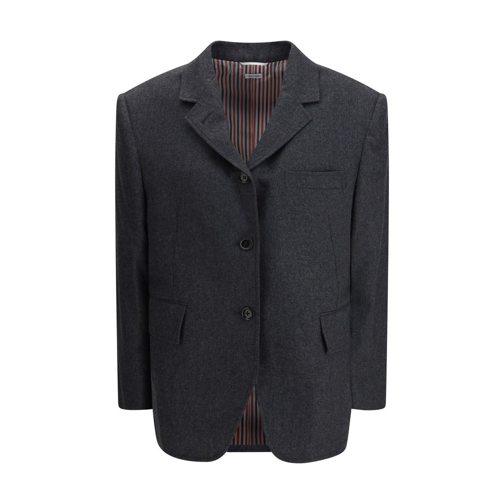 Thom Browne Gray Wool Blazer