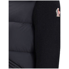 Moncler Grenoble Black Polyamide Coat