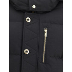 Moose Knuckles Black Cotton Coat
