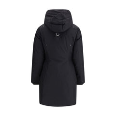 Moose Knuckles Black Recycled Polyester Parka