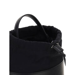Margiela Bolso Bandolera de Cuero de Vaca Negra Bos Taurus