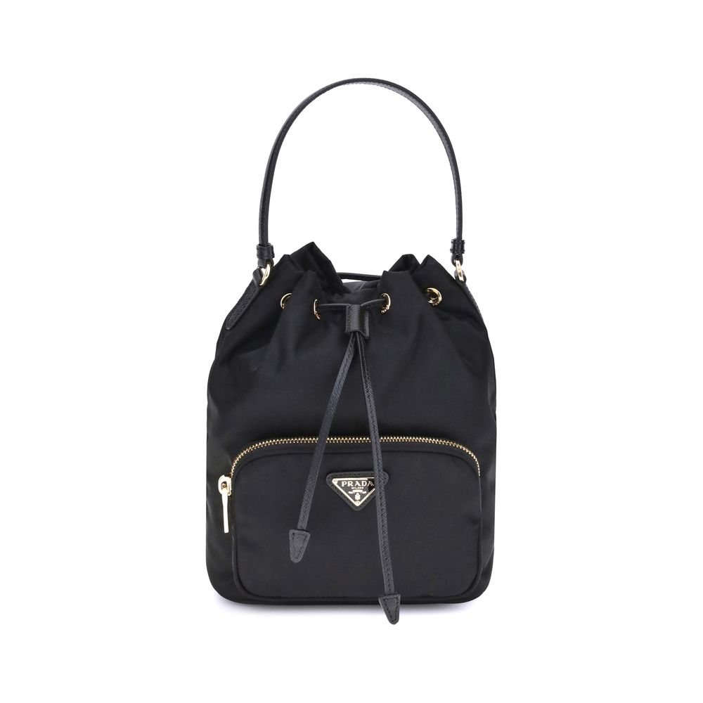 Sac Besace Prada Noir Polyamide