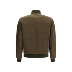 Valstar Brown Calf Leather Bos Taurus Bomber
