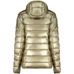 Norway 1963 Gold Polyamide Women Jacket