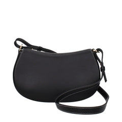 Valentino Garavani Black Leather Shoulder Bag