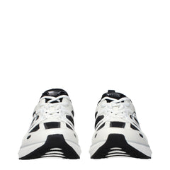 Valentino Garavani White Fabric Athletic Sneakers