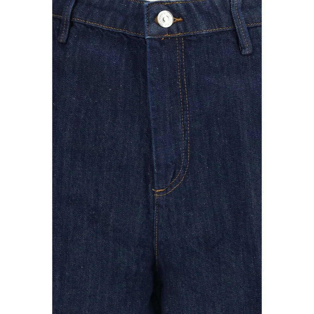 7FOR Blue Denim Shorts