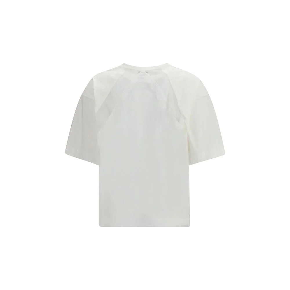 PINKO White Cotton T-Shirt