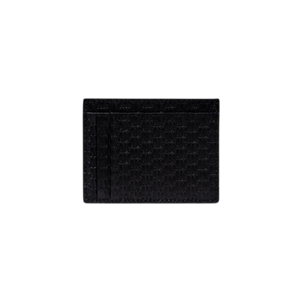 Armani Exchange Black Leather Wallet