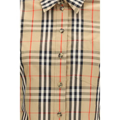 Burberry Multicolor Cotton Pattern Shirt