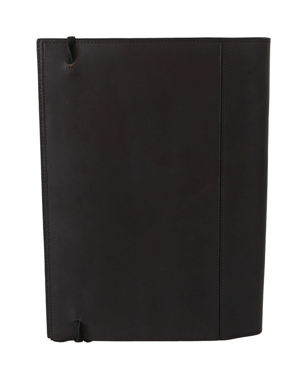 A.G. Spalding & Bros Black Leather Bifold Travel Holder Logo Wallet - Wallets