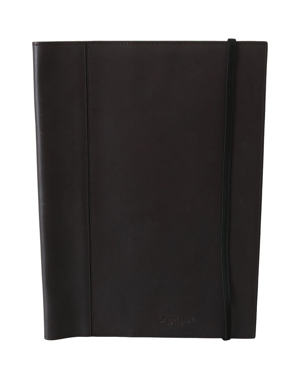 A.G. Spalding & Bros Black Leather Bifold Travel Holder Logo Wallet - Wallets