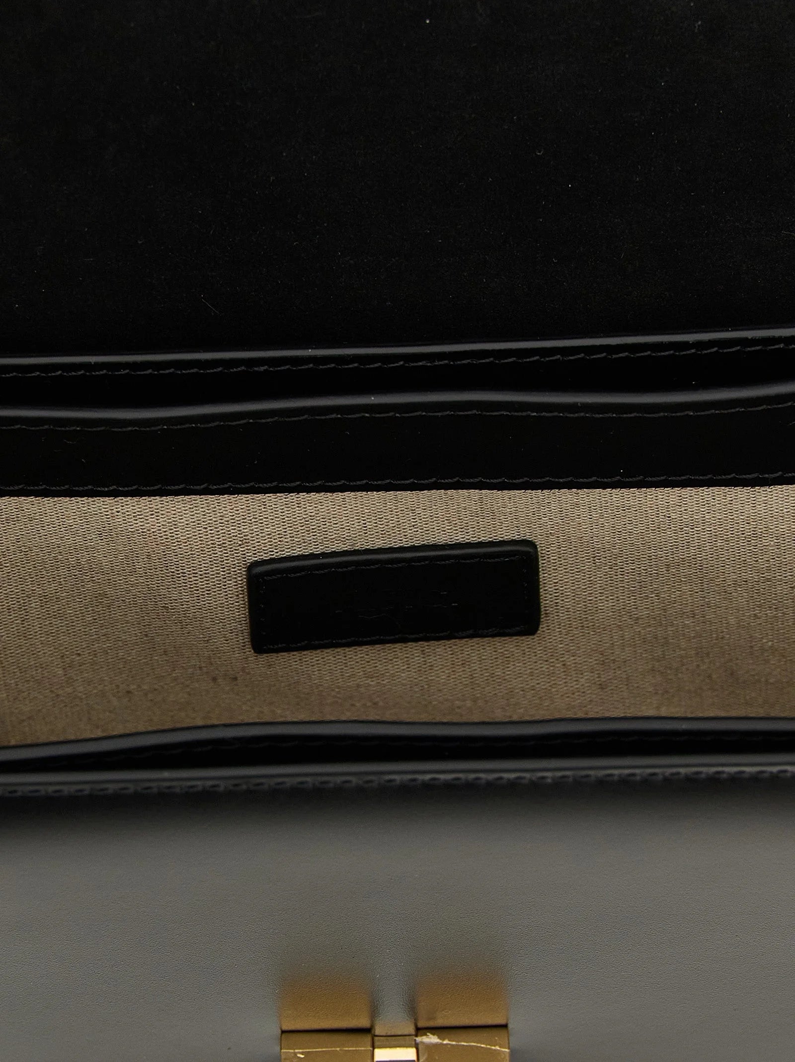 A.P.C. Black Cowhide Crossbody Bag