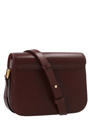 A.P.C. Bordeaux Cowhide Crossbody Bag
