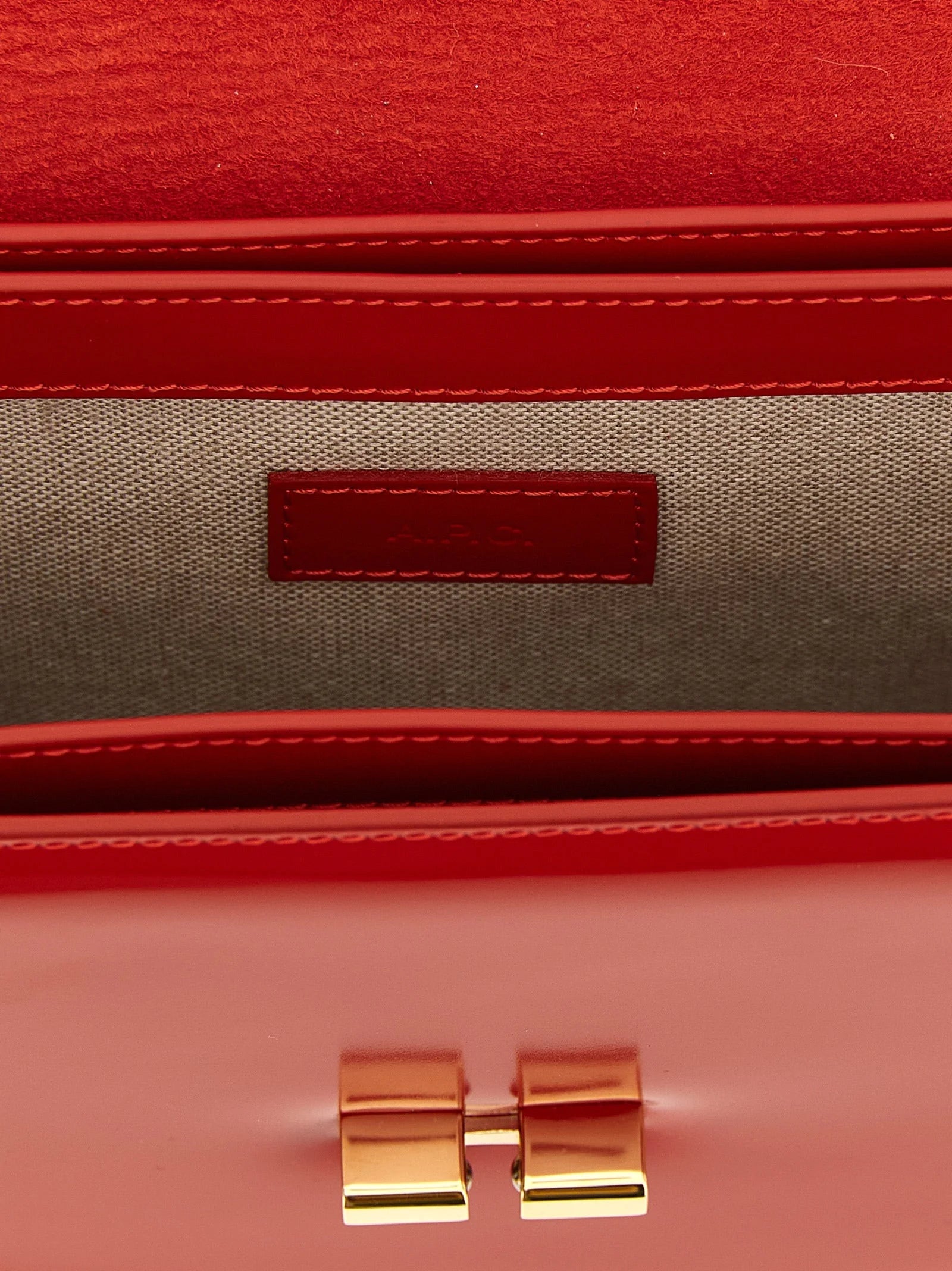 A.P.C. Multicolor Cowhide Crossbody Bag