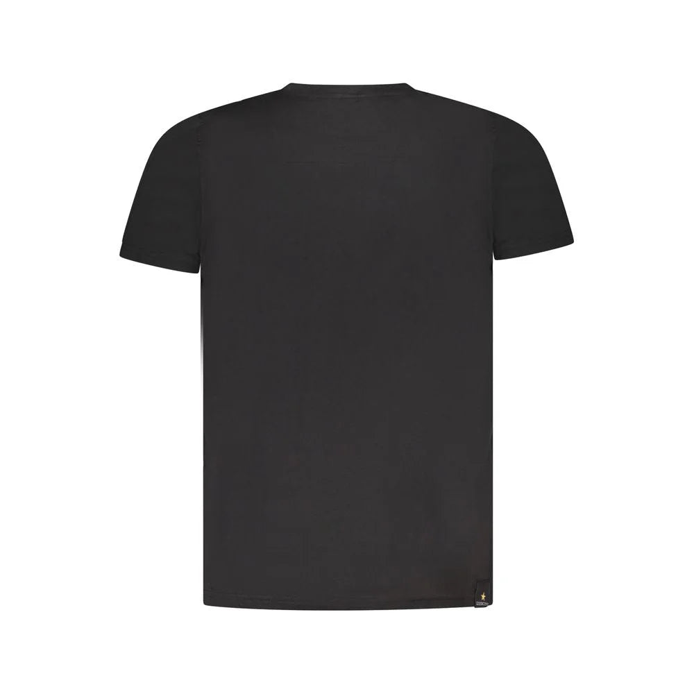 Accademia Militare Black Cotton T-Shirt - T-Shirts
