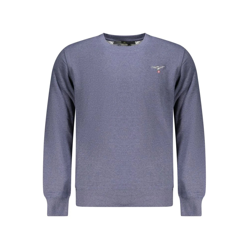 Accademia Militare Blue Cotton Men Sweater