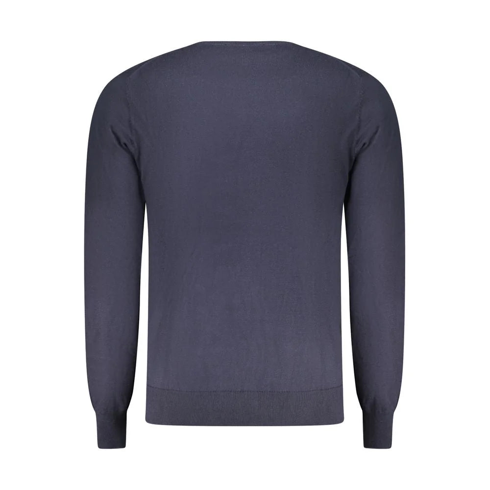 Accademia Militare Blue Cotton Men Sweater