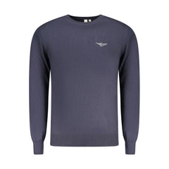 Accademia Militare Blue Cotton Men Sweater