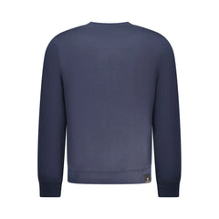 Accademia Militare Blue Cotton Men Sweater - Sweaters