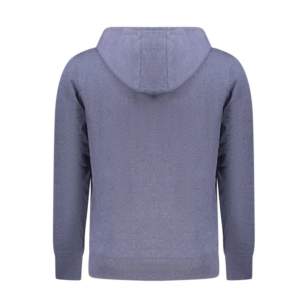 Accademia Militare Blue Cotton Men’s Hooded Sweater - Hoodies
