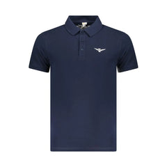 Accademia Militare Blue Cotton Polo Shirt - Polos