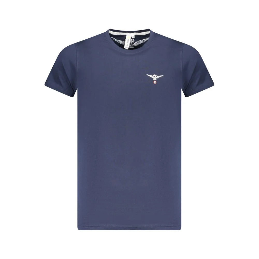 Accademia Militare Blue Cotton T-Shirt - T-Shirts