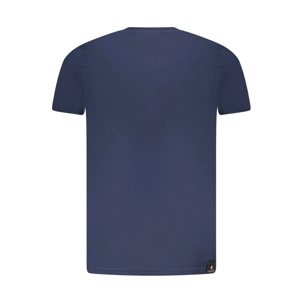 Accademia Militare Blue Cotton T-Shirt - T-Shirts