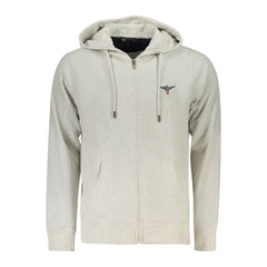 Accademia Militare Gray Cotton Men Hoodie - Hoodies