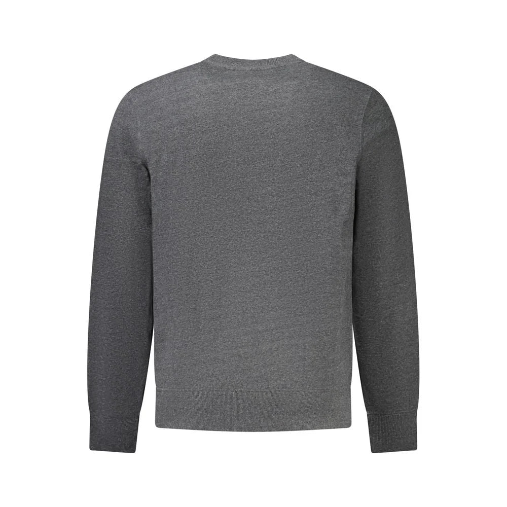 Accademia Militare Gray Cotton Men Sweater - Sweatshirts