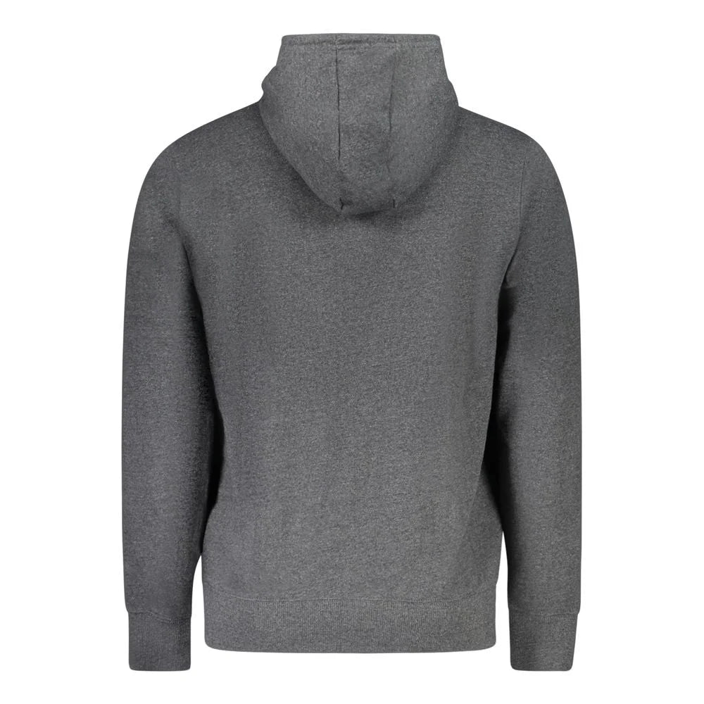 Accademia Militare Gray Recycled Cotton Men Sweater - Hoodies