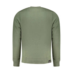 Accademia Militare Green Cotton Men Sweater