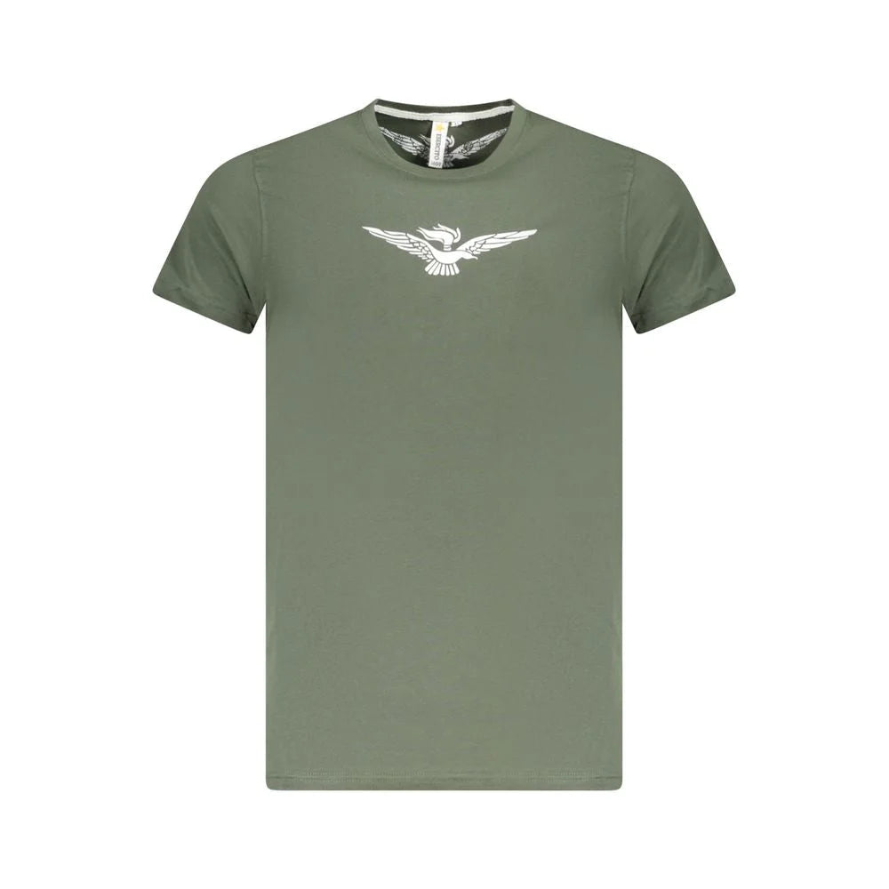 Accademia Militare Green Cotton T-Shirt