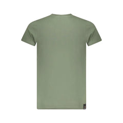 Accademia Militare Green Cotton T-Shirt - S