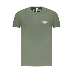 Accademia Militare Green Cotton T-Shirt - T-Shirts