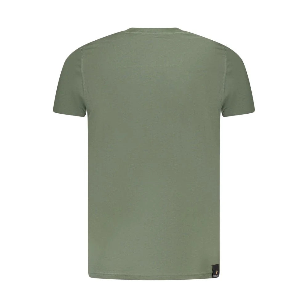 Accademia Militare Green Cotton T-Shirt - T-Shirts