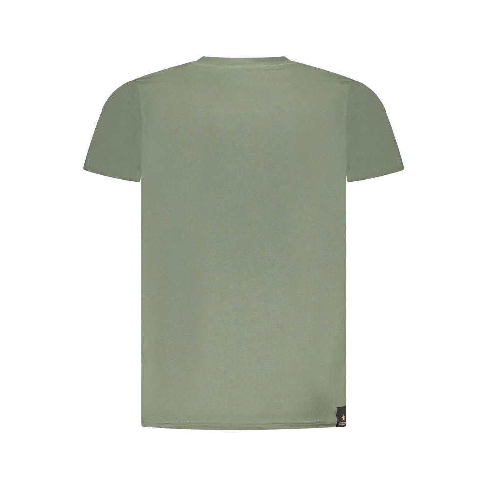 Accademia Militare Green Cotton T-Shirt - T-Shirts