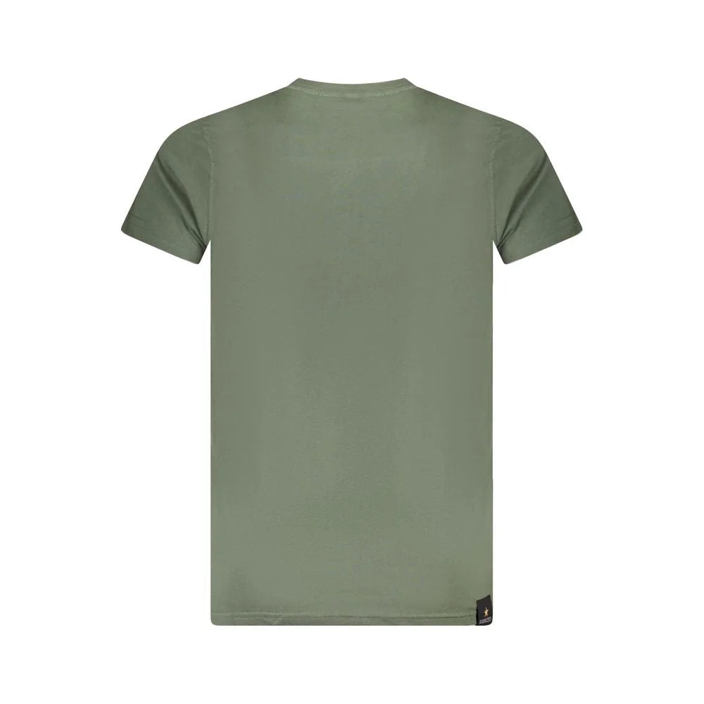 Accademia Militare Green Cotton T-Shirt - T-Shirts