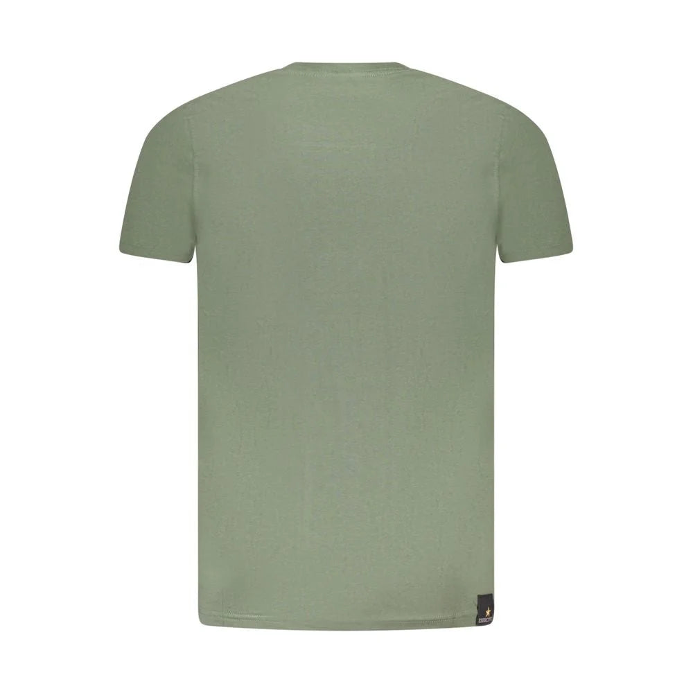 Accademia Militare Green Cotton T-Shirt - T-Shirts