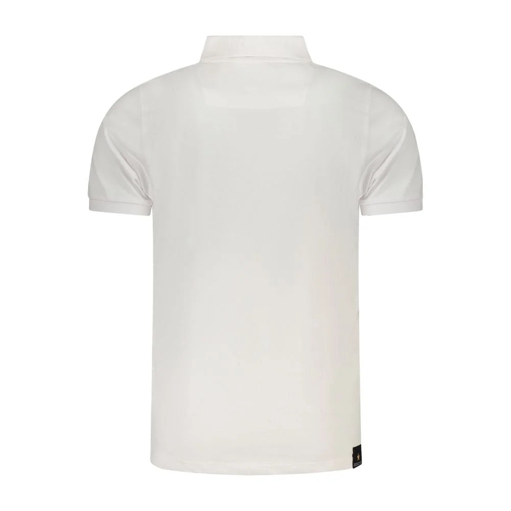 Accademia Militare White Cotton Polo Shirt - Polos