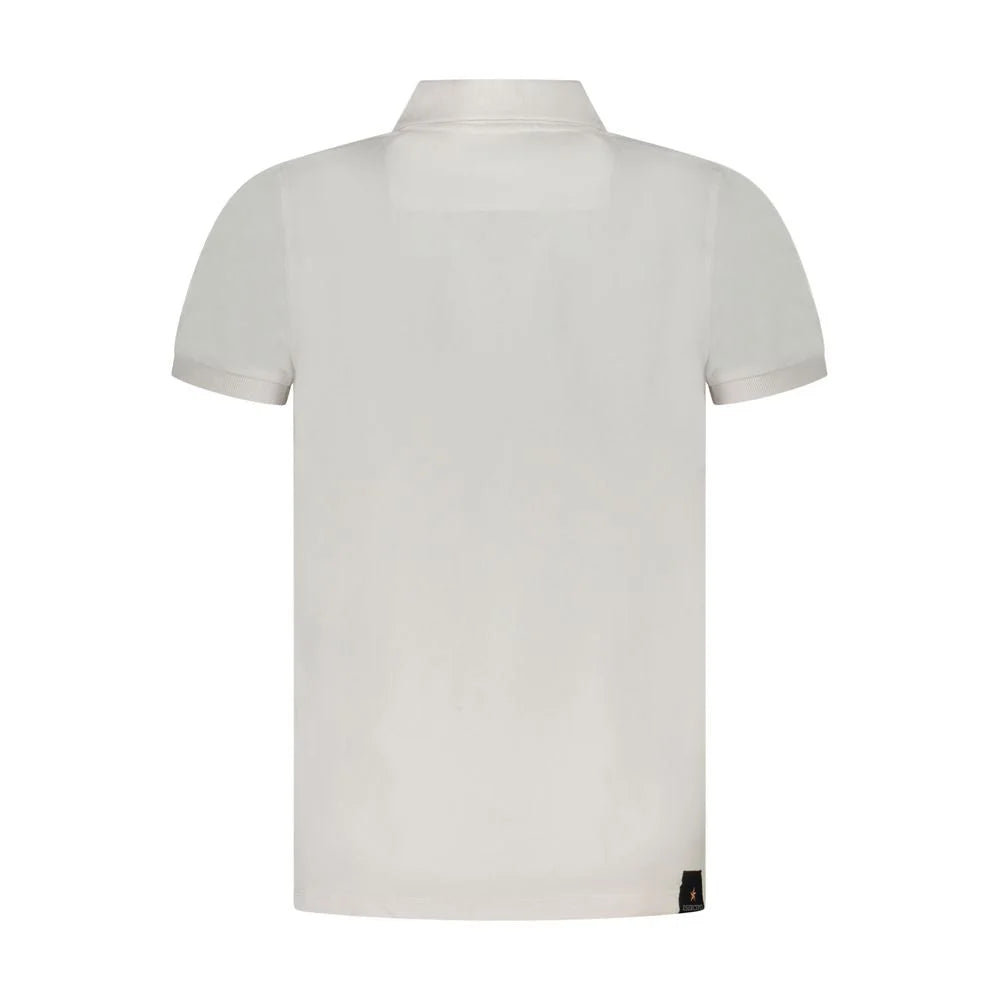 Accademia Militare White Cotton Polo Shirt - Polos