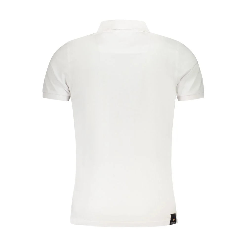 Accademia Militare White Cotton Polo Shirt - Polos