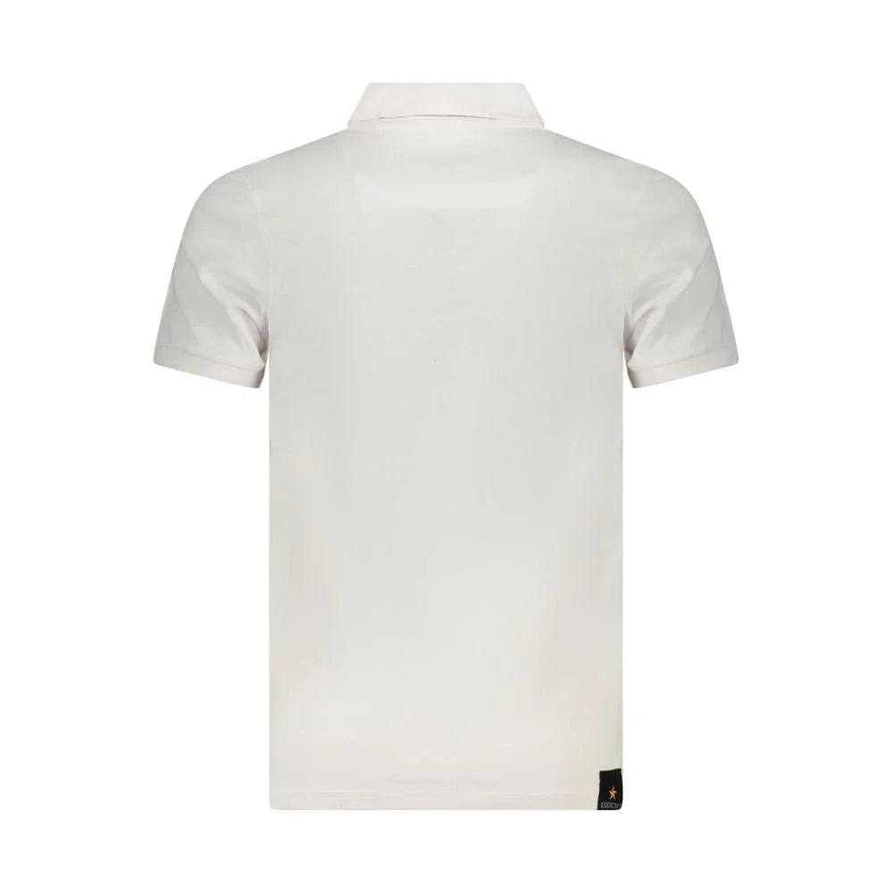 Accademia Militare White Cotton Polo Shirt - Polos