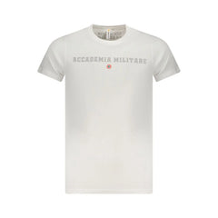 Accademia Militare White Cotton T-Shirt - T-Shirts