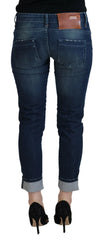 Acht Blue Cotton Slim Fit Women Casual Denim Jeans - W26 - Jeans