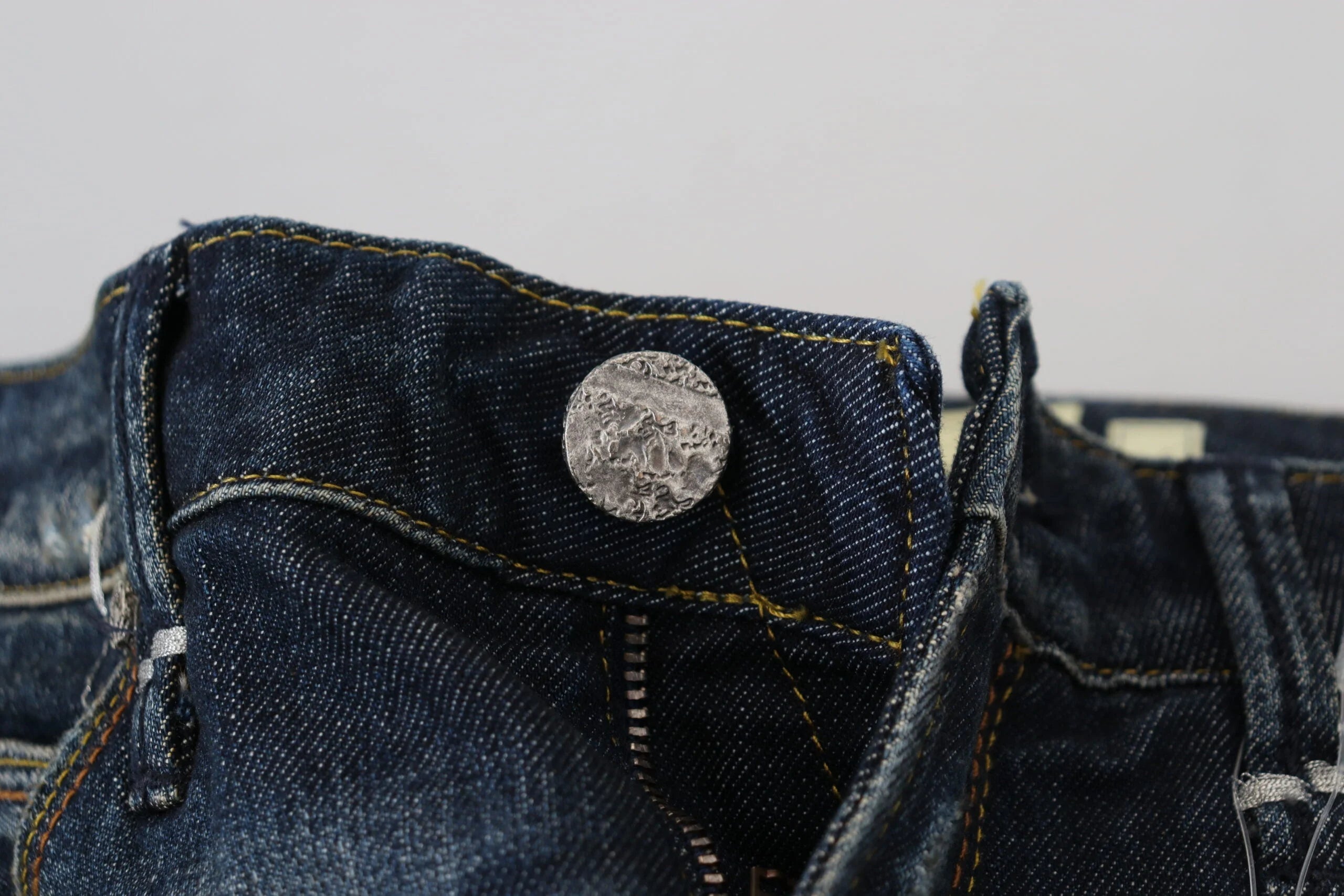 Acht Blue Cotton Slim Fit Women Casual Denim Jeans - W26 - Jeans