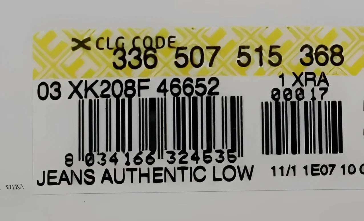 Acht Blue Cotton Stretch Low Waist Fit Jeans - W29 - Jeans